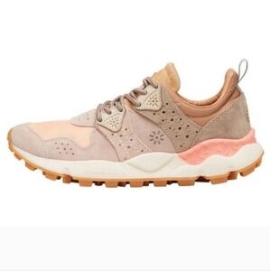 Free People CORAX Women's Pink Technical Fabric & Suede Sneakers Size 5.5